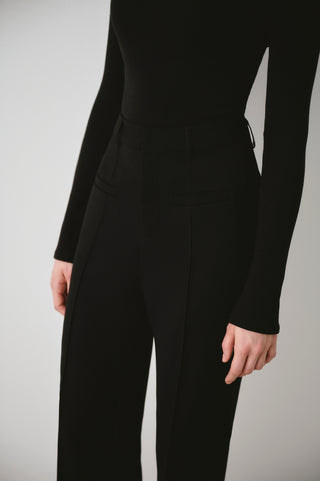 Mock Neck Knit Top