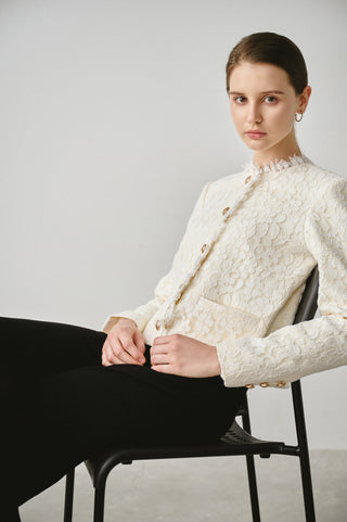 Lace Textured Jacket