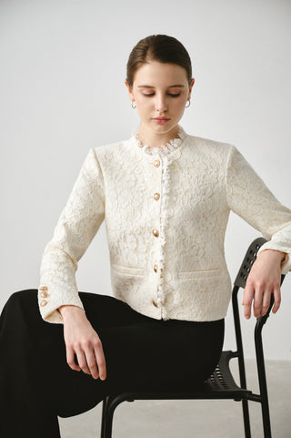 Lace Textured Jacket